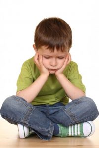 bambino depresso
